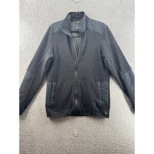 Mountain Hardwear Mens Full-Zip  Fleece Jacket Size M Dark Gray